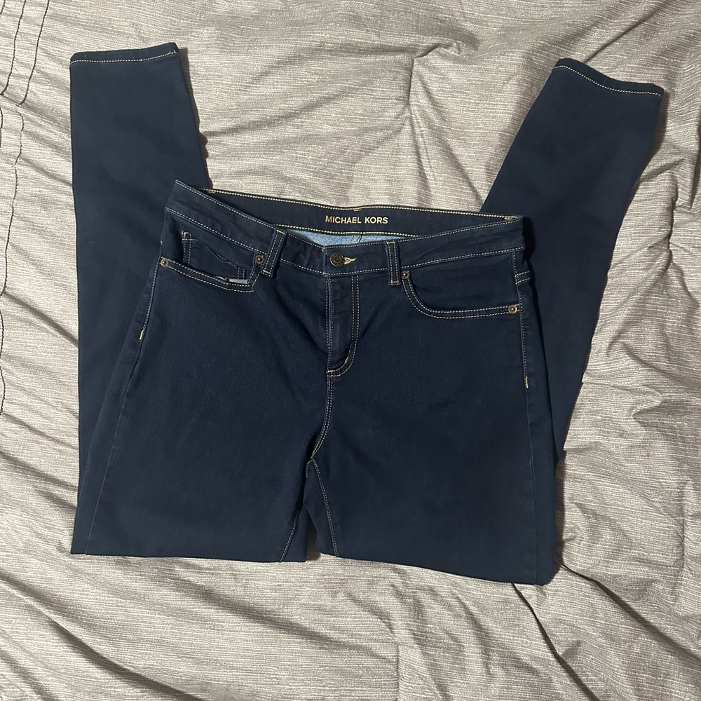 Michael Kors Women's Deep Blue Jeggings
